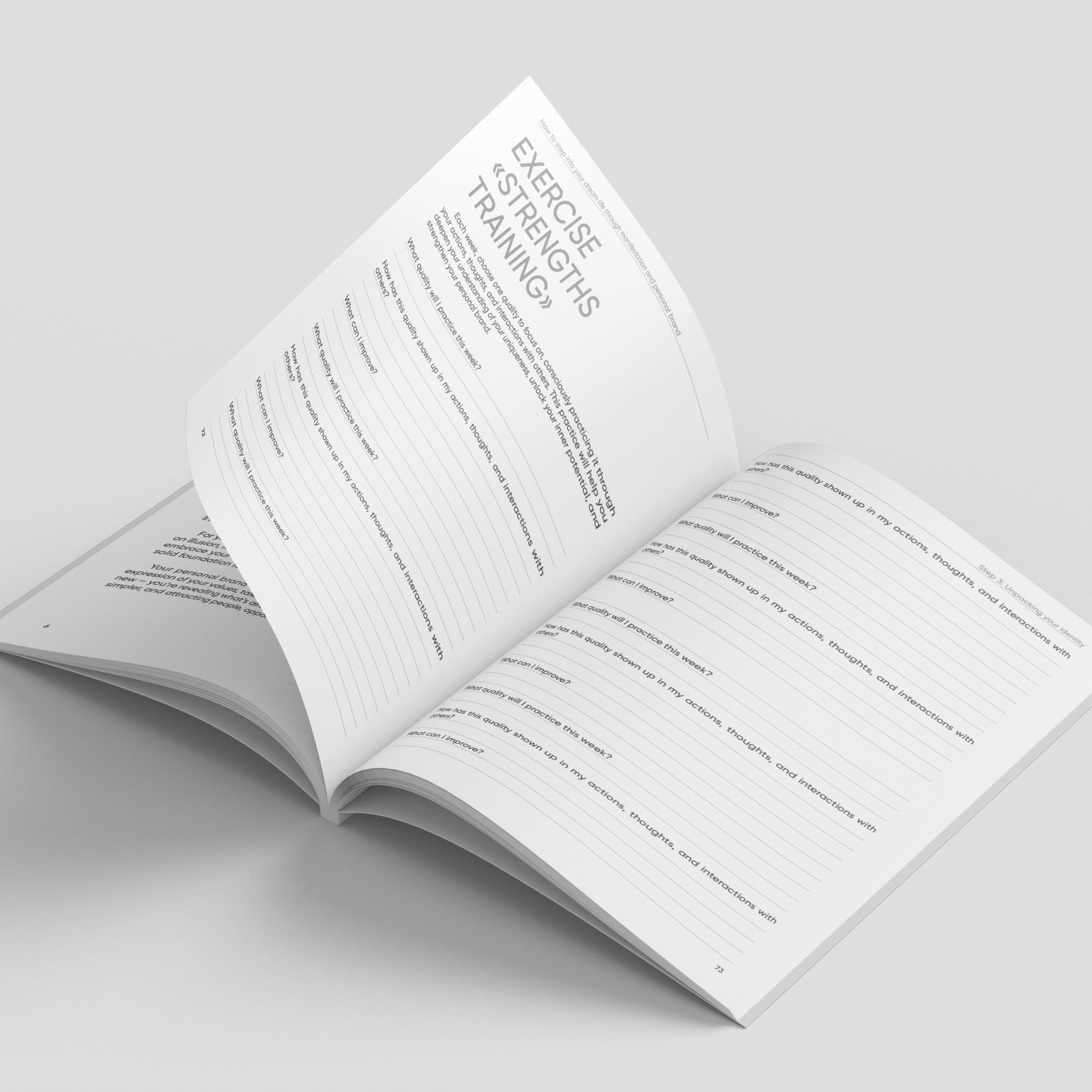Self-coaching workbooks